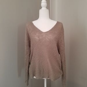 Olive Green Long Sleeve Top